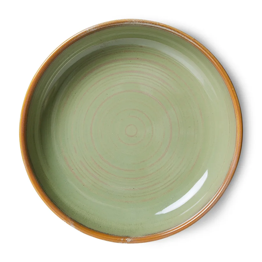 Home Chef prato fundo grande Ø21.5 cm, Moss green HKliving