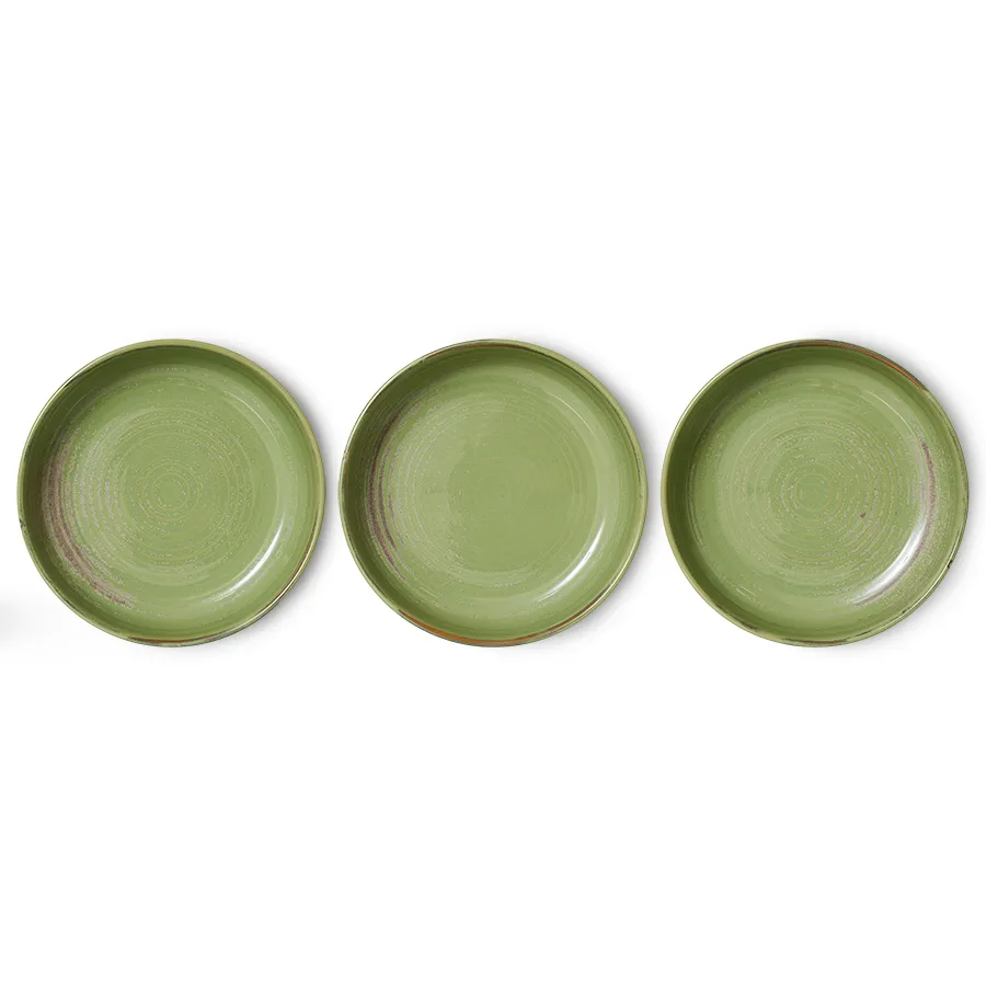 Home Chef prato fundo grande Ø21.5 cm, Moss green HKliving