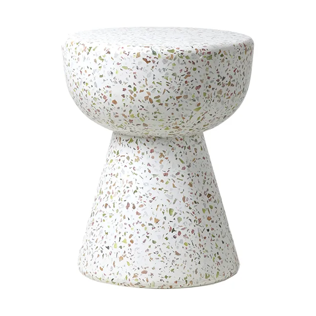 Mesa lateral Terrazzo Ø35 cm, Terrazzo multicolour HKliving