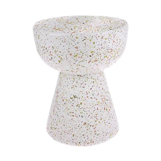Mesa lateral Terrazzo Ø35 cm, Terrazzo multicolour HKliving