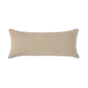 Natural almofada remendada 30x70 cm - Bege - HKliving