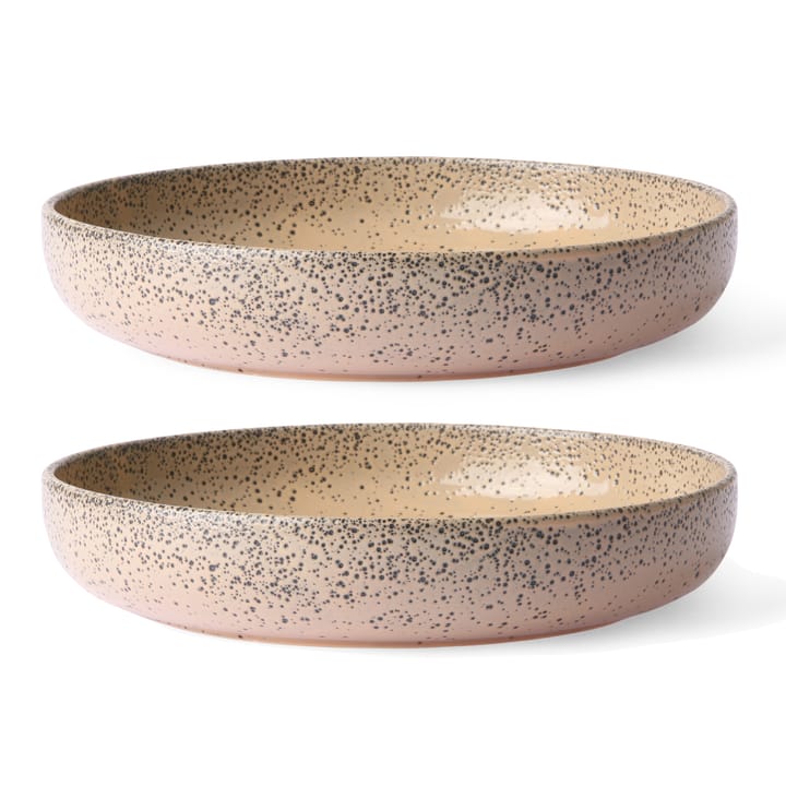 Prato fundo Gradient Ø21,5 cm, 2 un., taupe HKliving