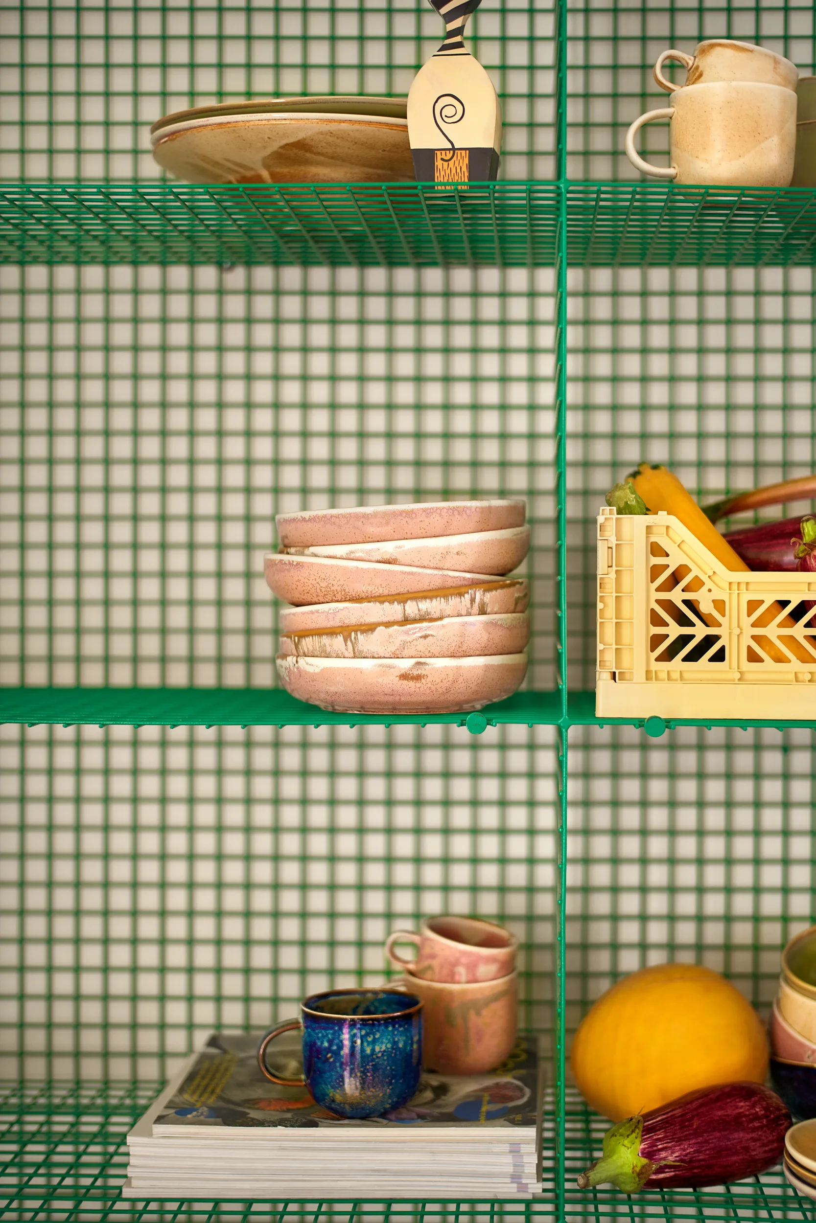 Prato para massas Home Chef Ø28,5 cm, Creme-marrom rustico HKliving