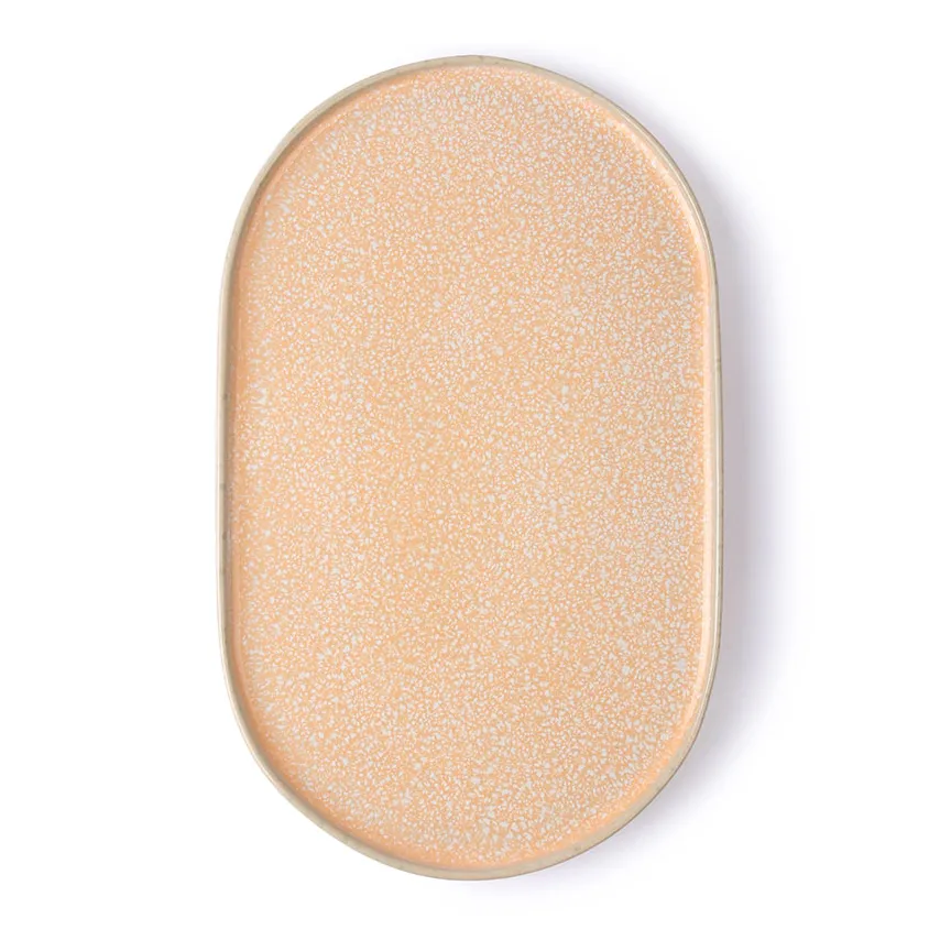 Prato pequeno oval Gallery ceramics, nude HKliving