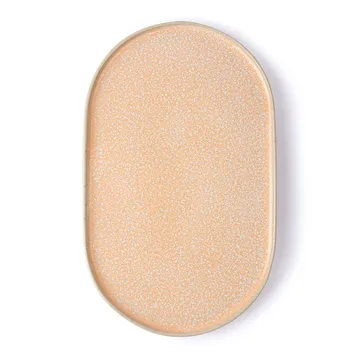 Prato pequeno oval Gallery ceramics - nude - HKliving