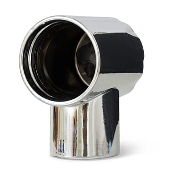 Retro relógio de cerâmica 17,5 cm - Chrome - HKliving