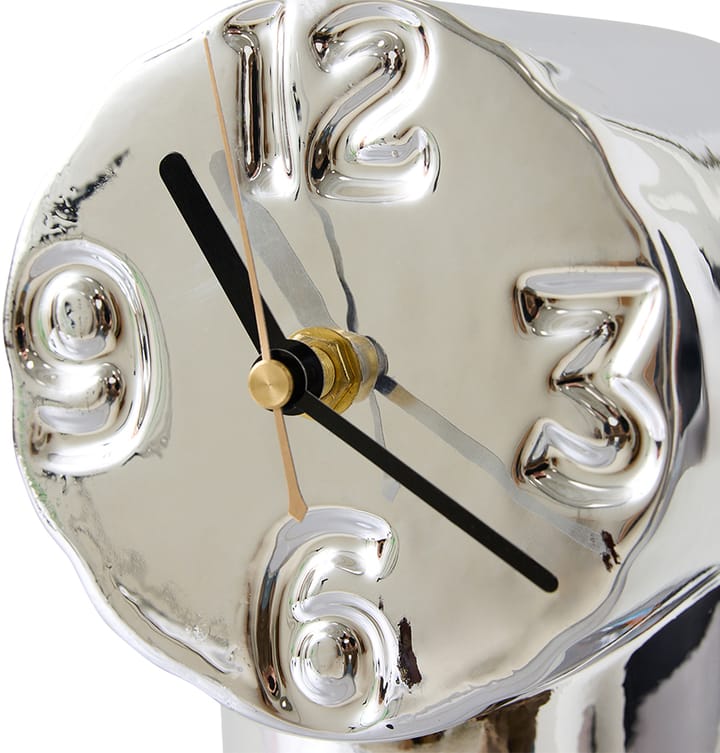 Retro relógio de cerâmica 17,5 cm, Chrome HKliving