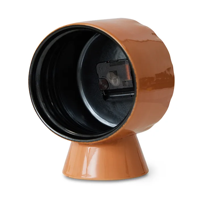 Retro relógio de cerâmica 20,8 cm, Pêssego HKliving