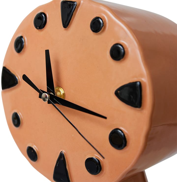 Retro relógio de cerâmica 20,8 cm, Pêssego HKliving