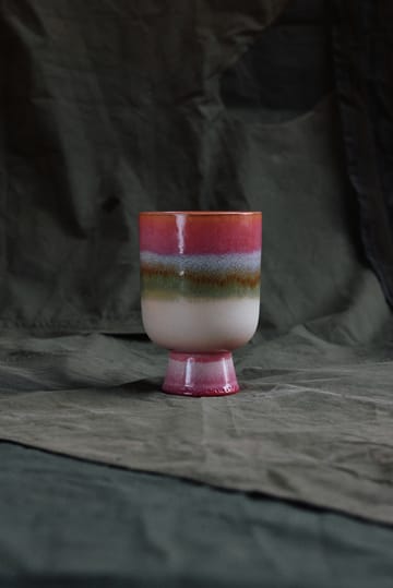 Retro vaso de flores Ø13 cm - Campo de rosas - HKliving