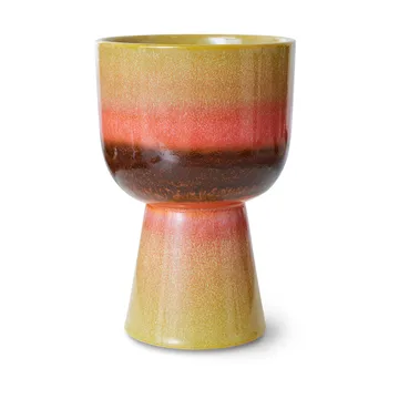 Retro vaso de flores Ø16,5 cm - Verde lima - HKliving