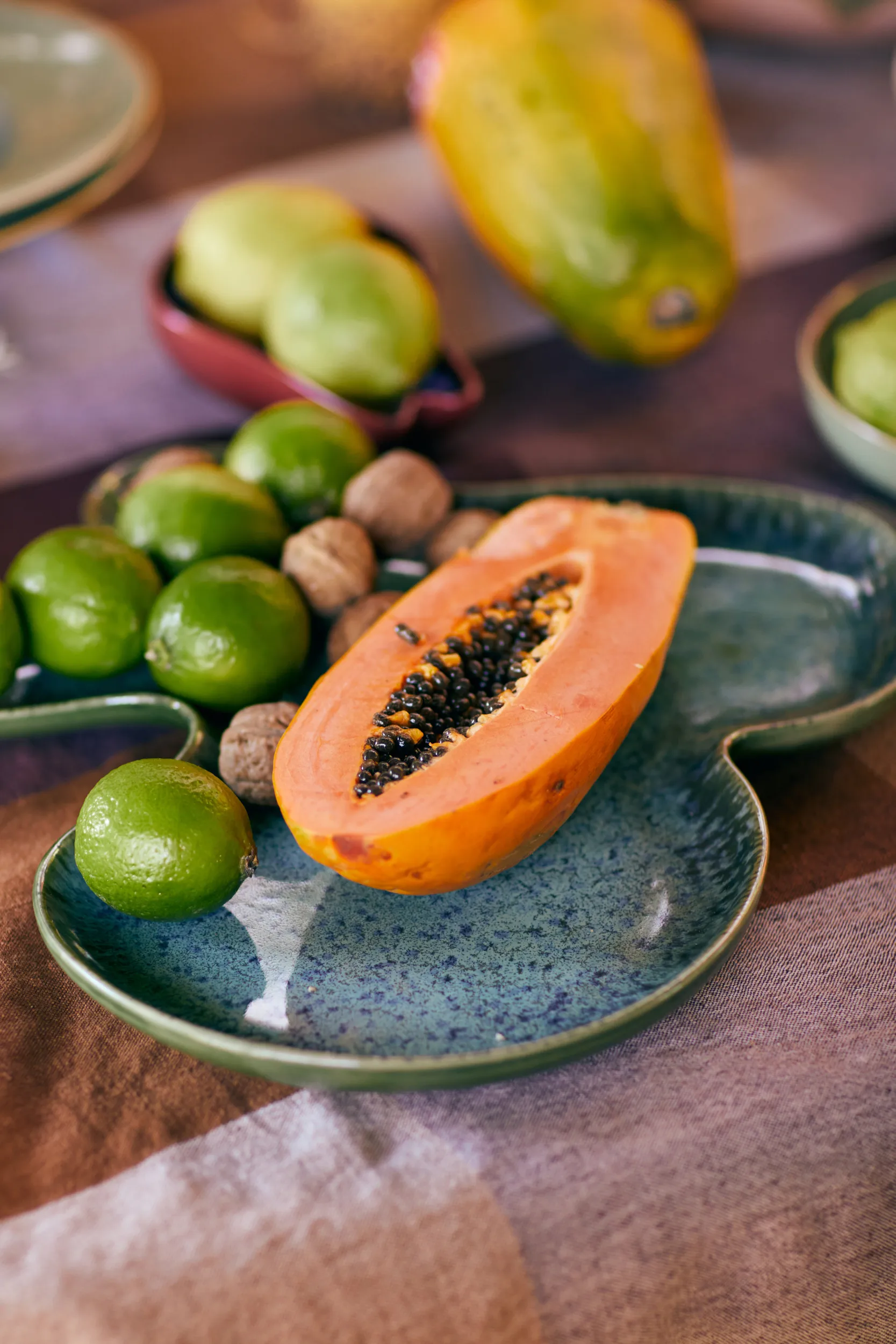 Shell travessa, Azul-petróleo HKliving