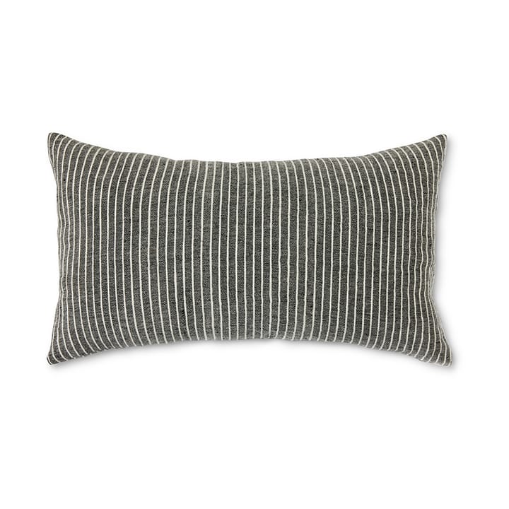 Striped almofada monocromática 40x70 cm - Cinzento - HKliving