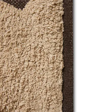 Tapete de banheiro Interplay 70x120 cm - Brown - HKliving
