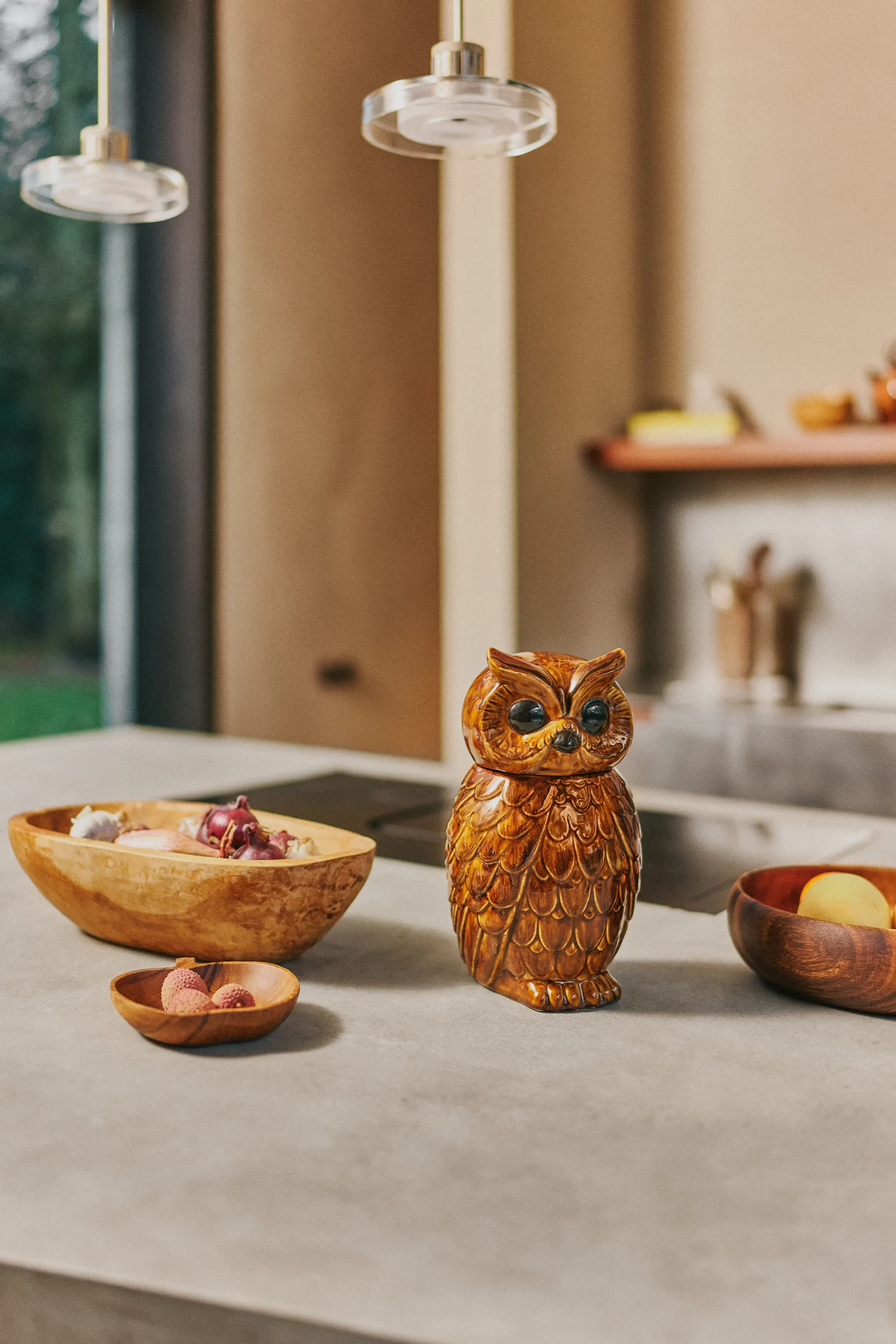 Tigela maçã HKliving M, Acacia HKliving