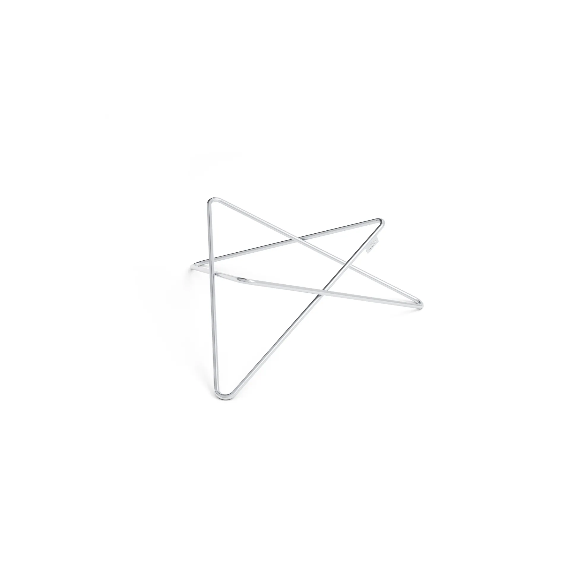 BOWL 57 suporte em estrela, Prata Höfats