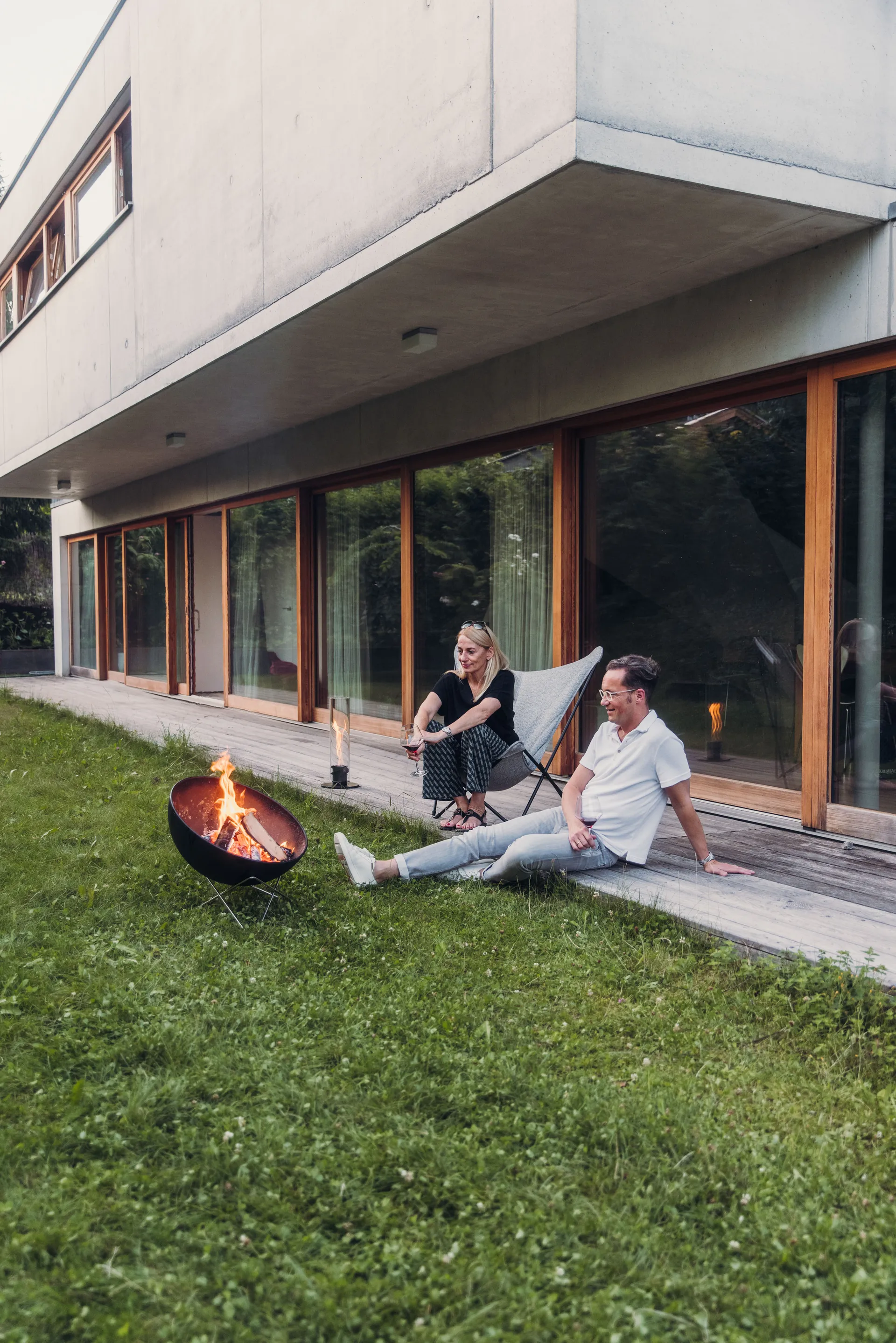 BOWL 57 suporte em estrela, Prata Höfats