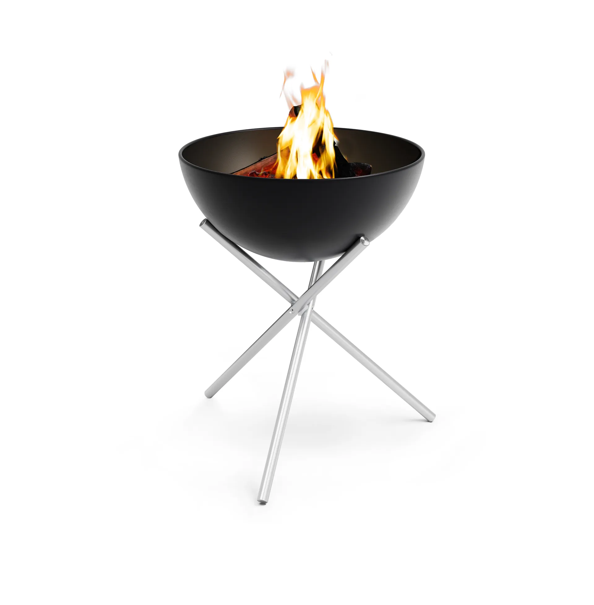 BOWL 57 tripé de tripé, Prata Höfats