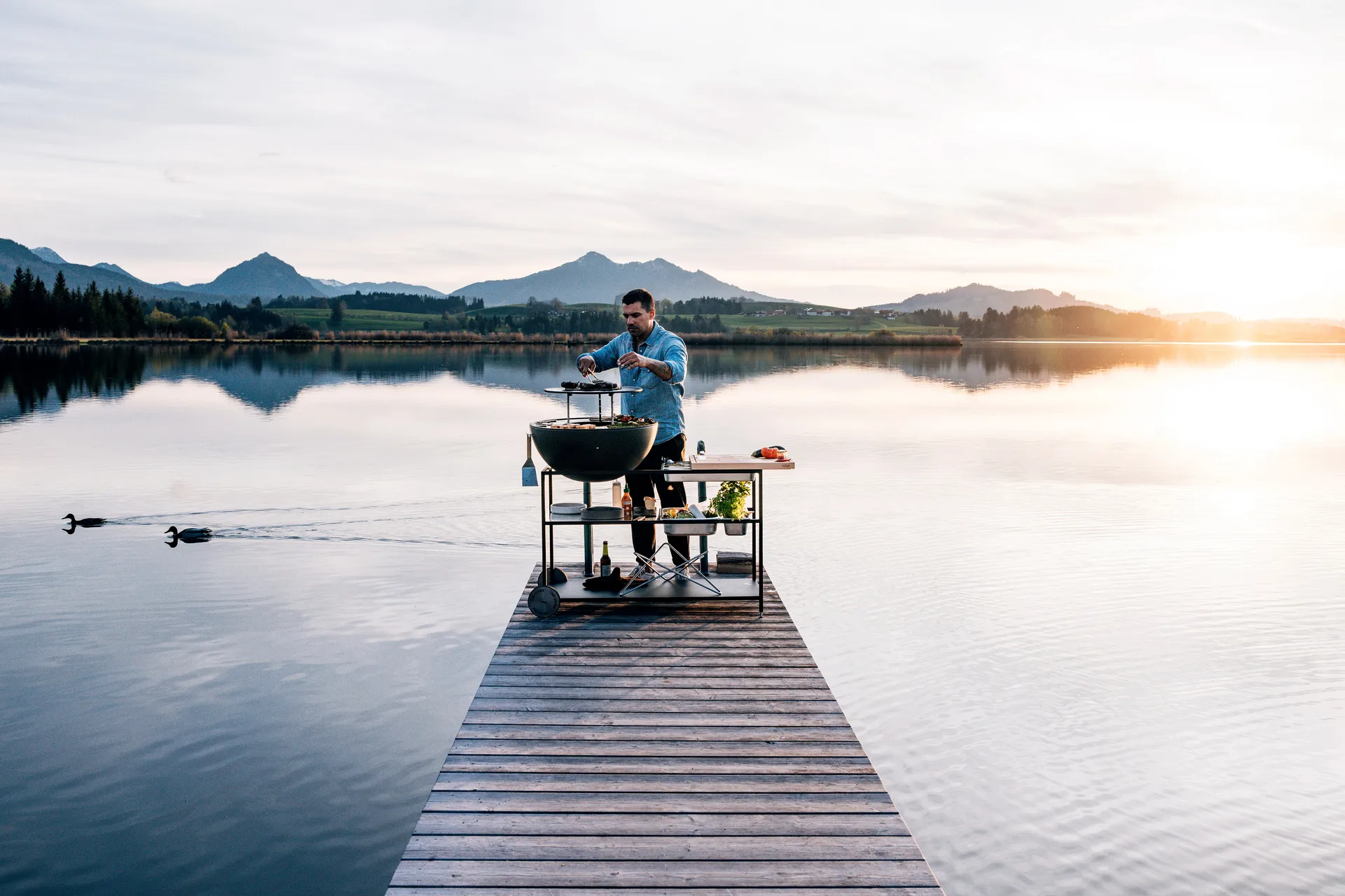 BOWL 70 anel de aquecimento, Preto Höfats