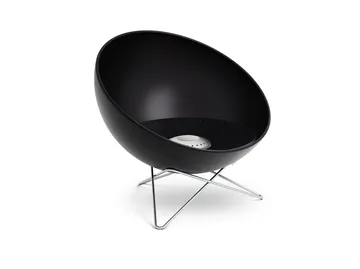 BOWL 70 lareira - Preto-prata, tripé em estrela - Höfats