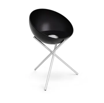 BOWL 70 lareira - Preto-prata, tripé - Höfats