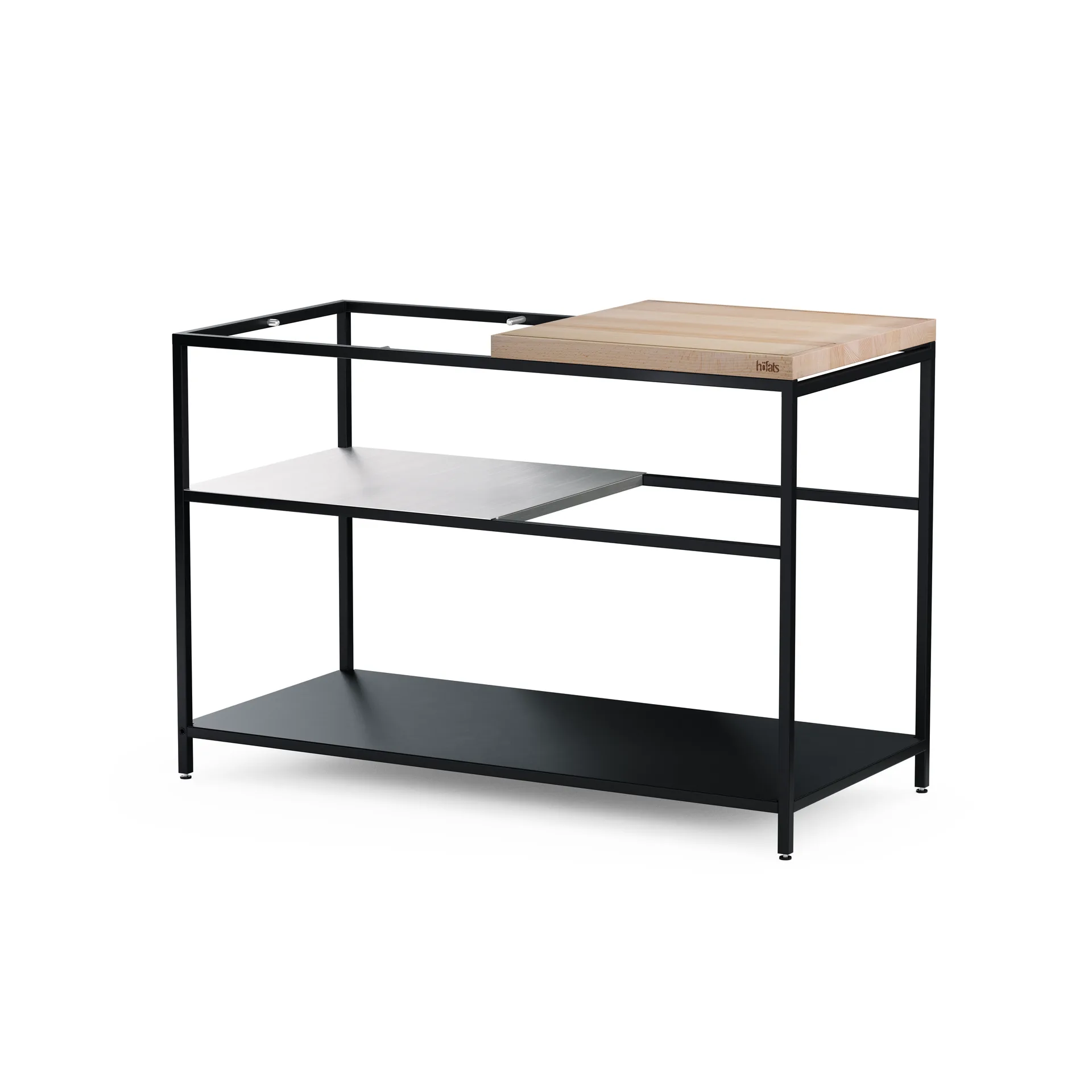 FIRE KITCHEN cozinha exterior, Preto Höfats