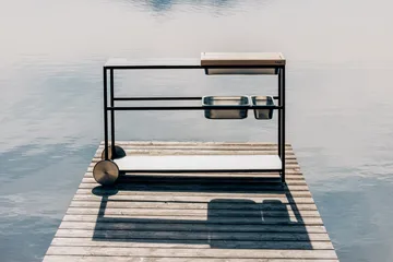 FIRE KITCHEN cozinha exterior - Preto - Höfats