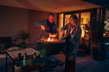 FIRE KITCHEN cozinha exterior - Preto - Höfats