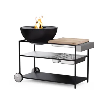 FIRE KITCHEN porta-utensílios - Aço inoxidável - Höfats