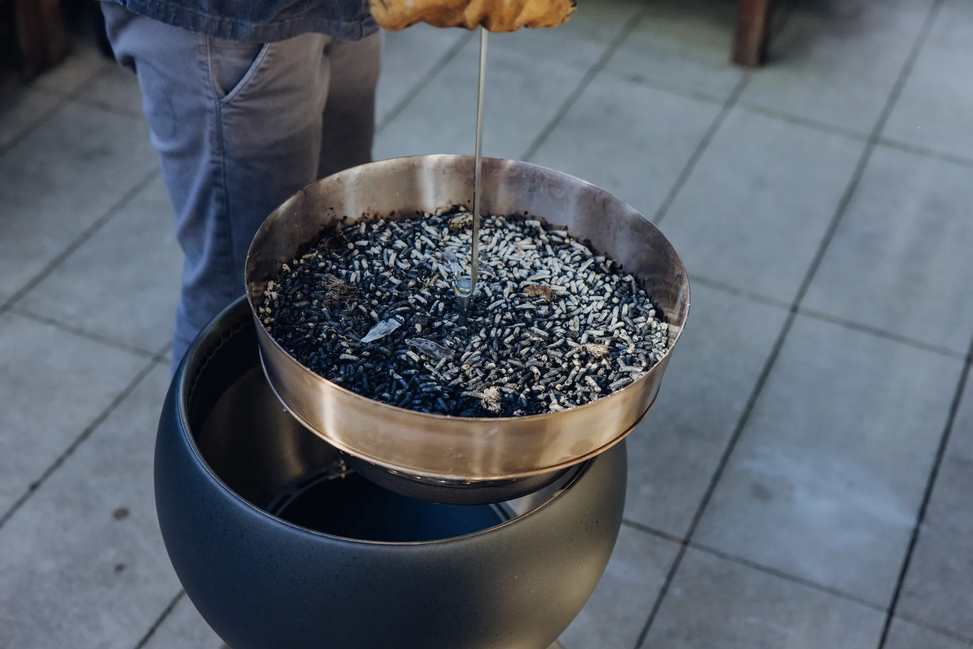 MOON 45 extensão para cinzeiro, Prata Höfats