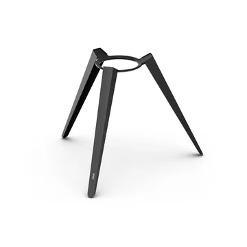 MOON 45 lareira - All black, suporte alto - Höfats