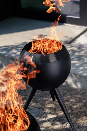 MOON 45 lareira - All black, suporte alto - Höfats