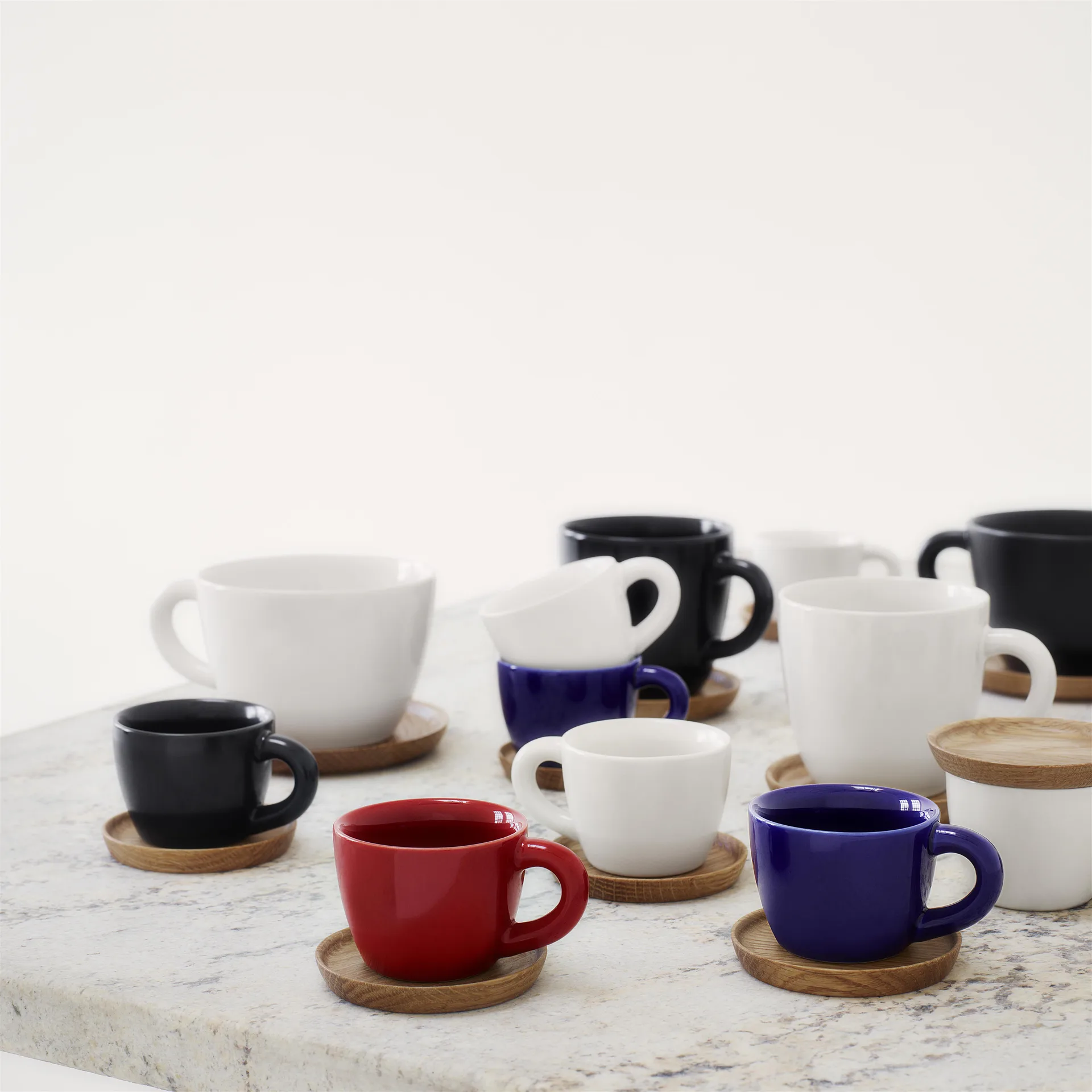 Chávena de café Höganäs, graphite cinza mate Höganäs Keramik