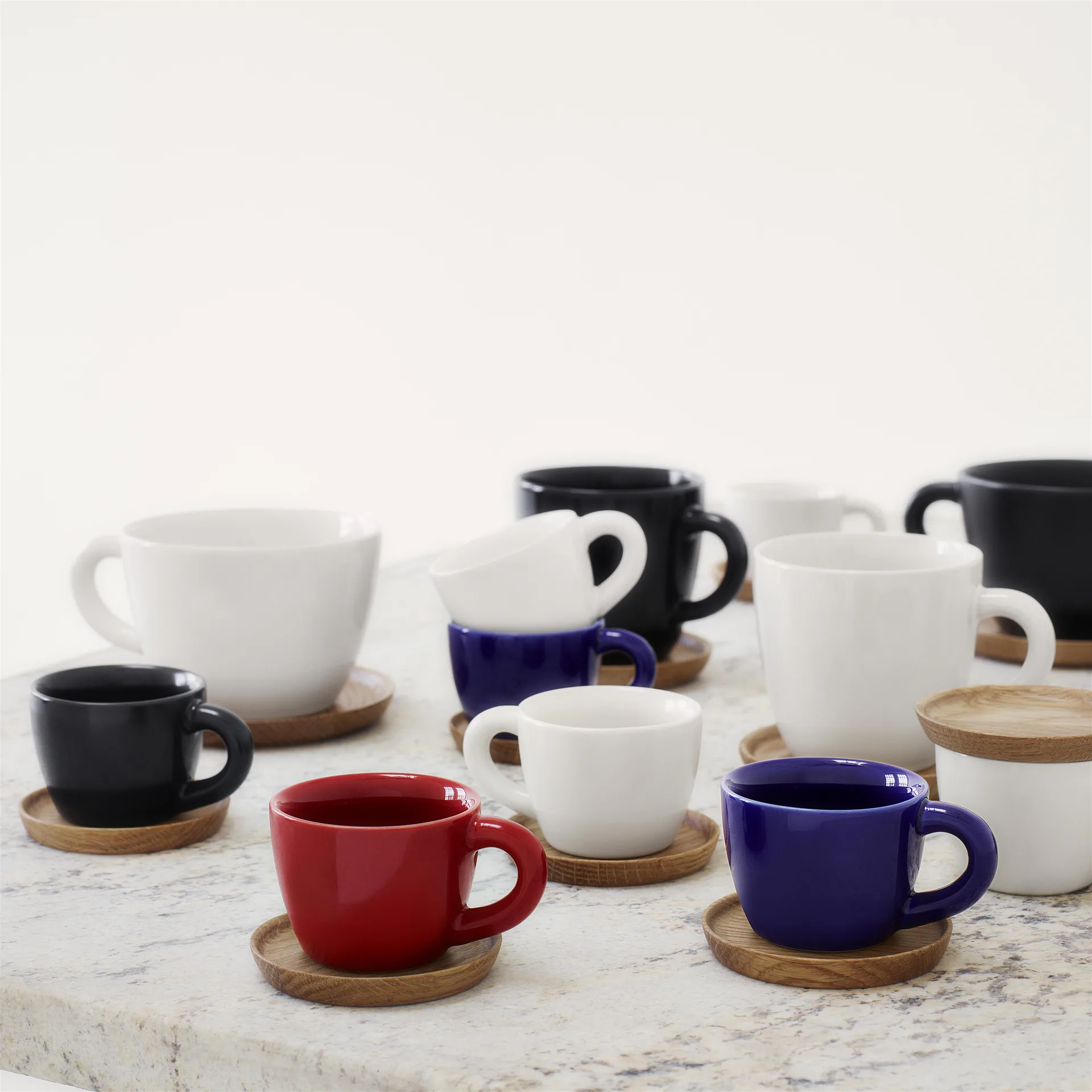 Chávena de expresso Höganäs, shiny white Höganäs Keramik