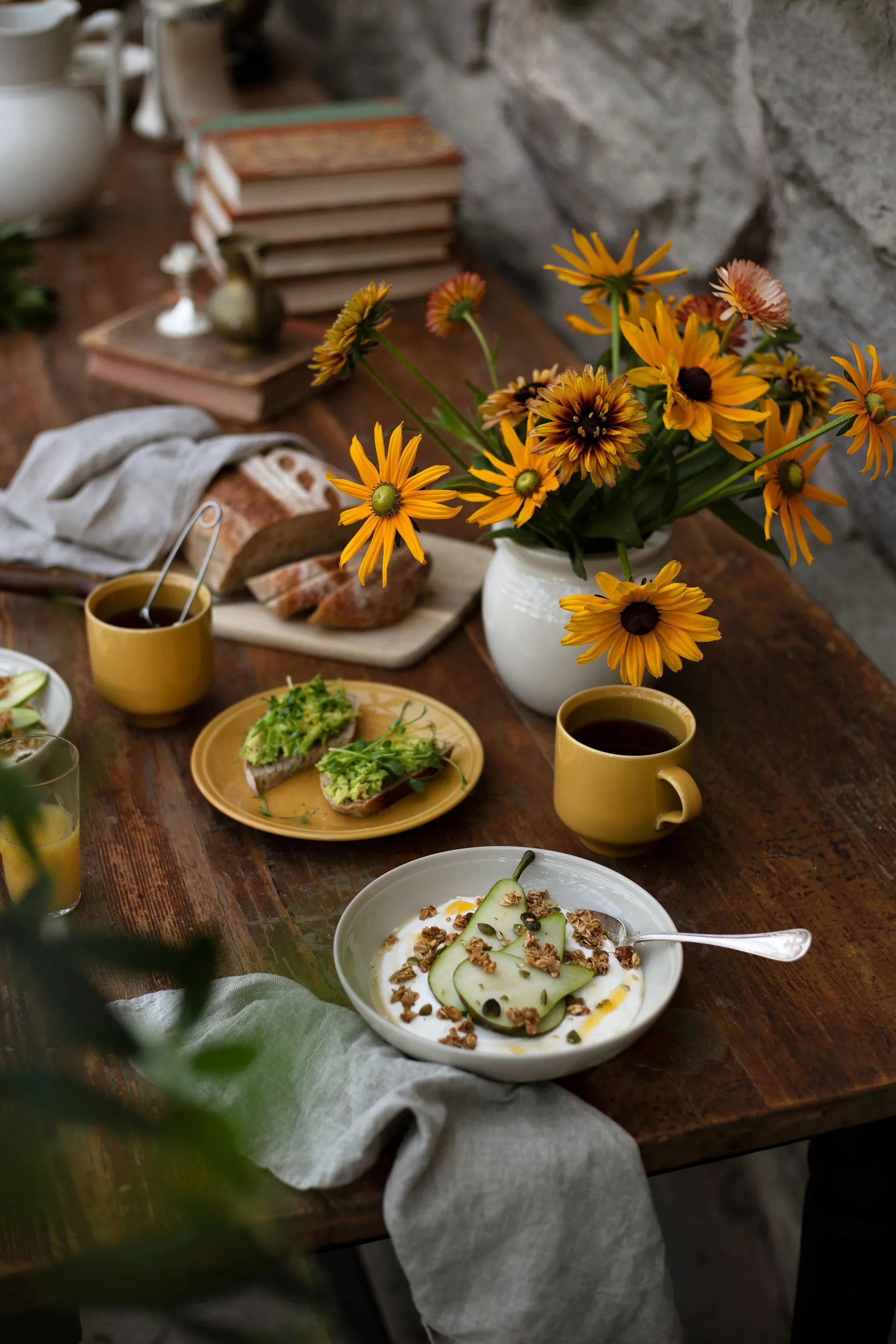 Höganäs Keramik Daga prato pequeno Ø19 cm, Ochre Höganäs Keramik