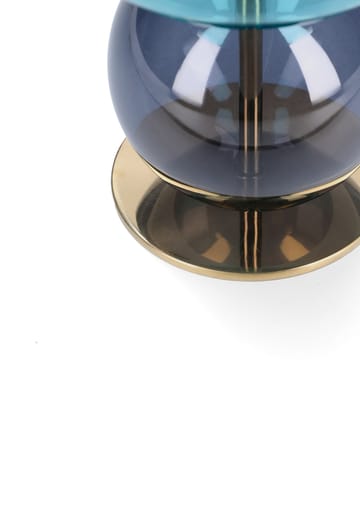 Bubble castiçal 14 cm - Azul-smoke - Holmegaard