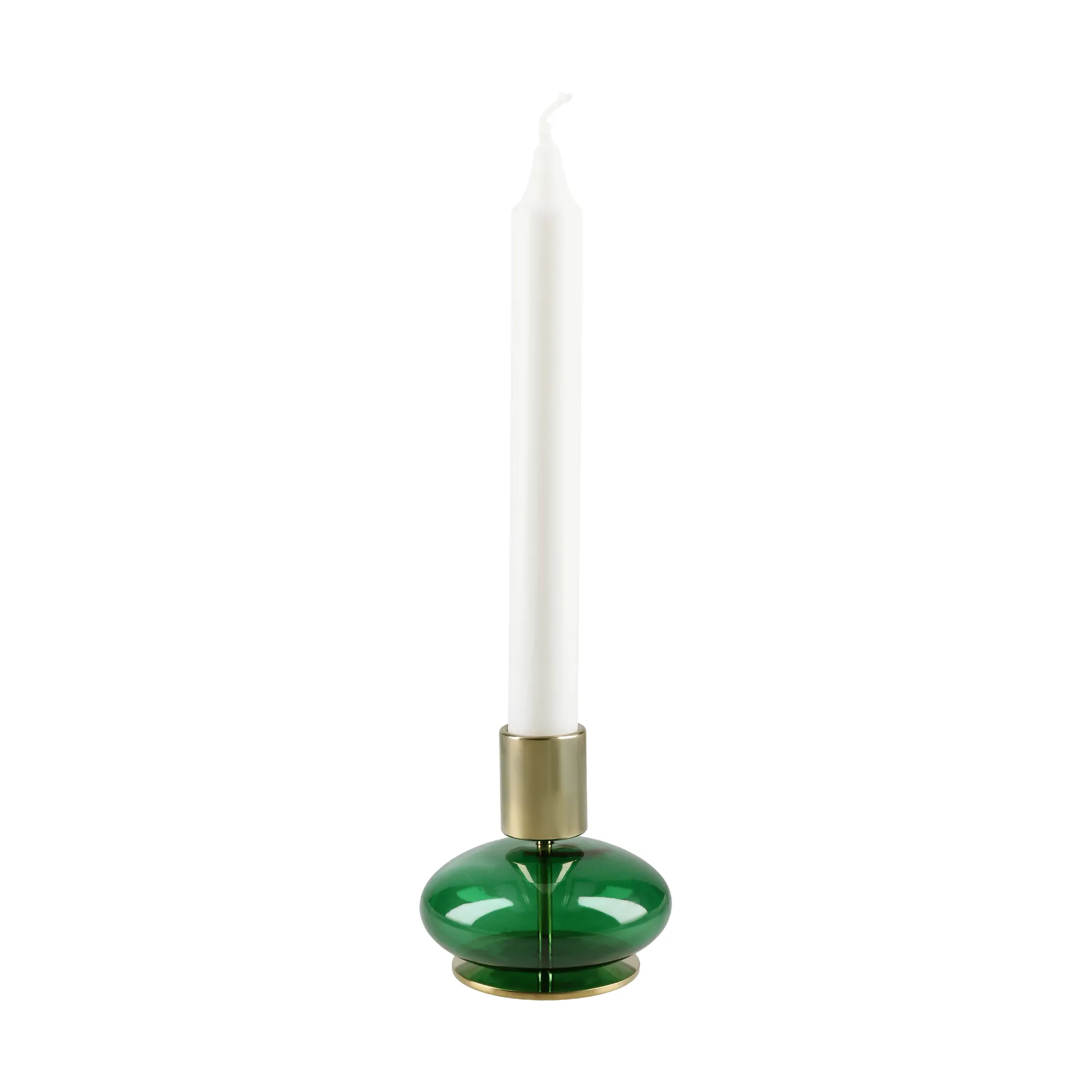 Bubble castiçal 8 cm, Verde Holmegaard
