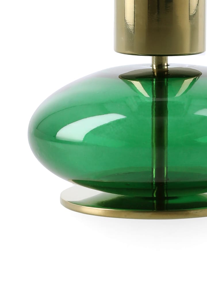 Bubble castiçal 8 cm, Verde Holmegaard
