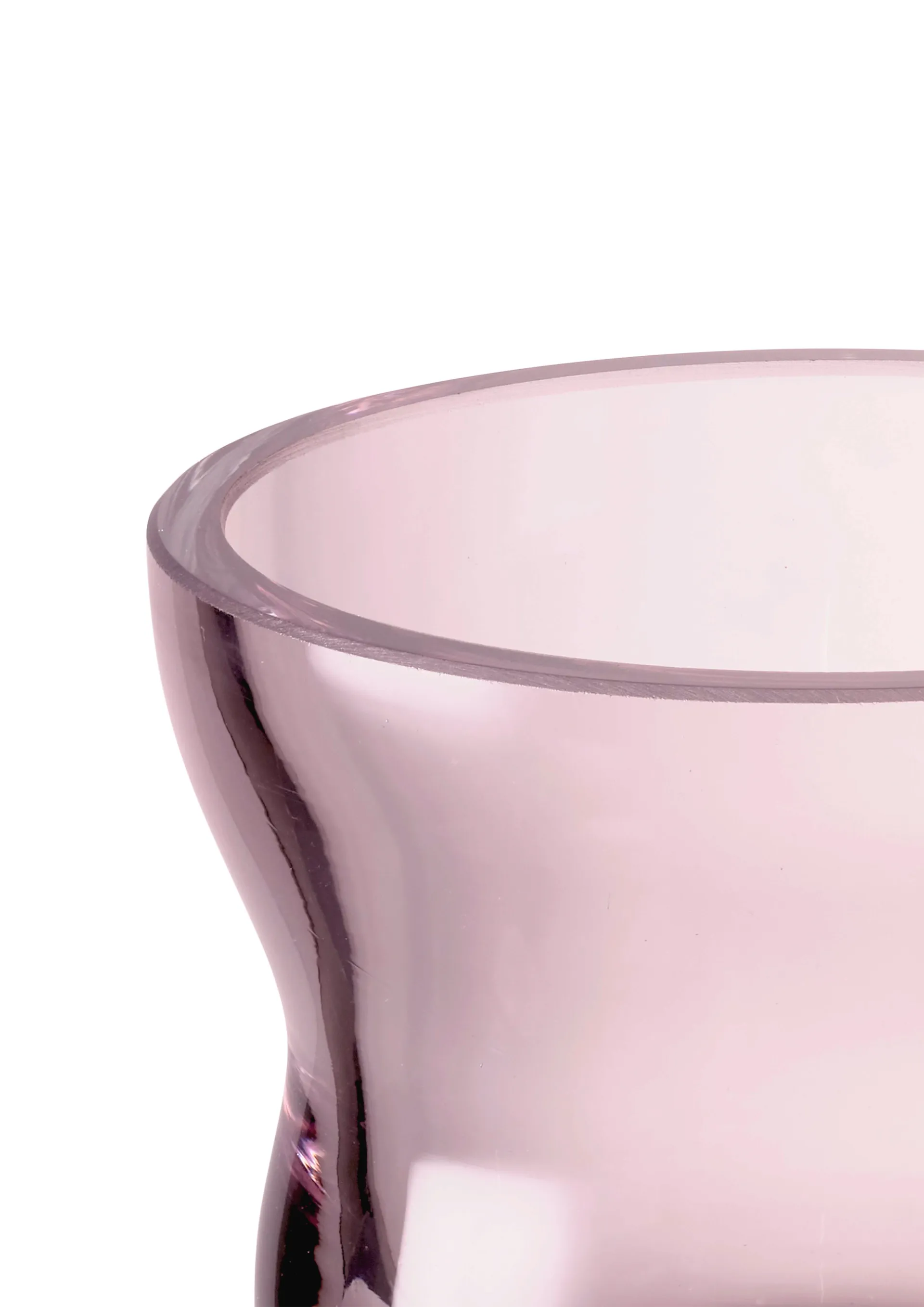 Castiçal Calabas 7,5 cm, Burgundy Holmegaard