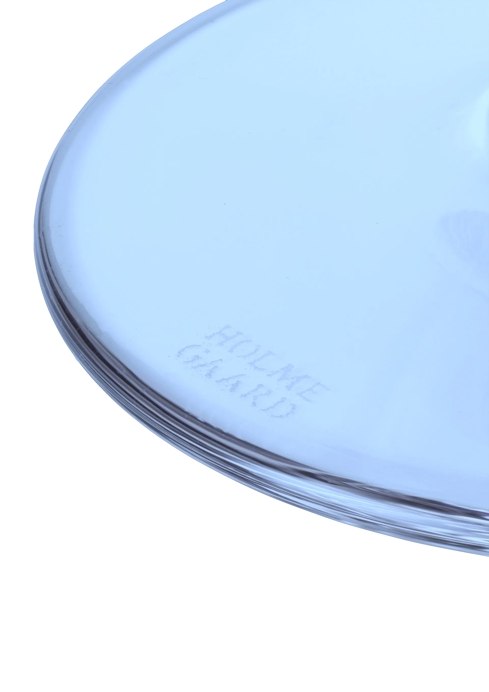 Copo com base Flow 35 cl, Azul escuro Holmegaard