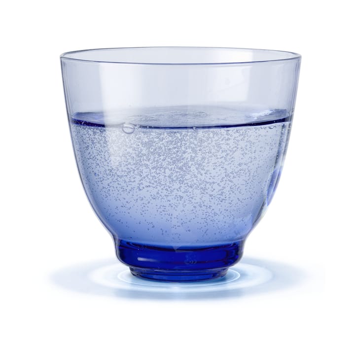 Copo de água Flow 35 cl, Azul escuro Holmegaard