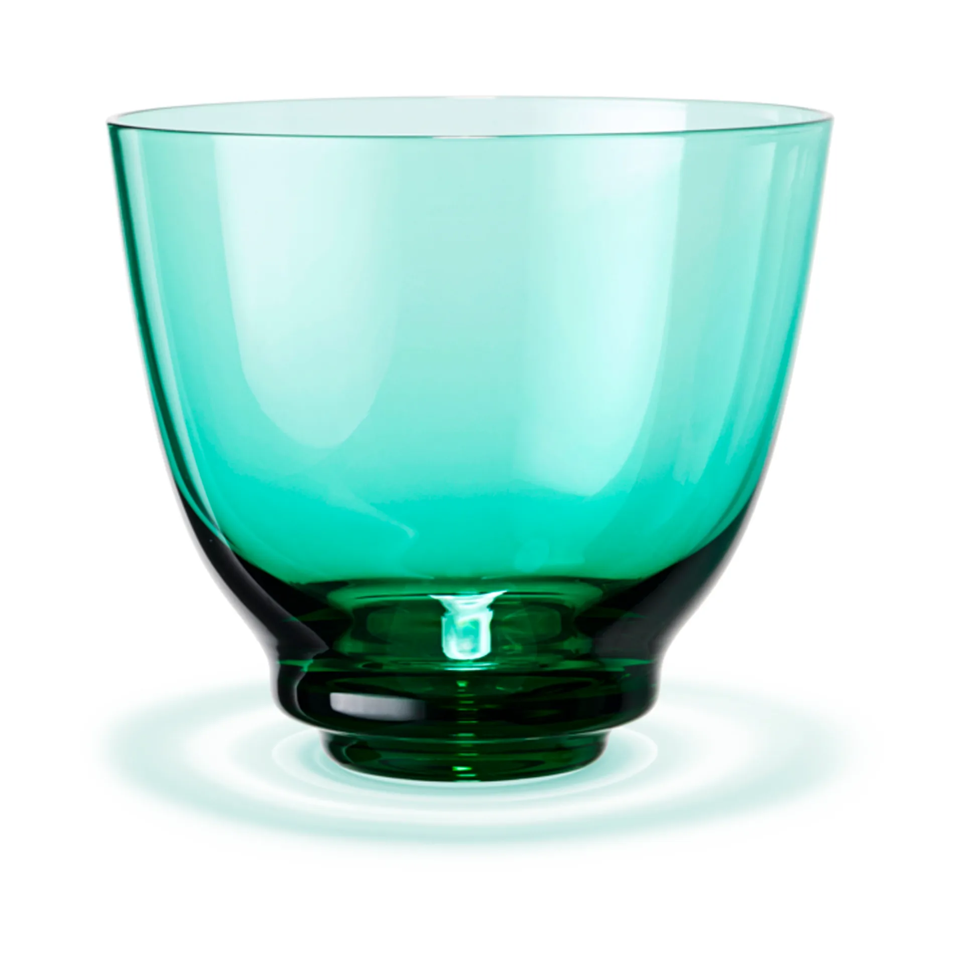 Copo de água Flow 35 cl, Verde Emerald  Holmegaard