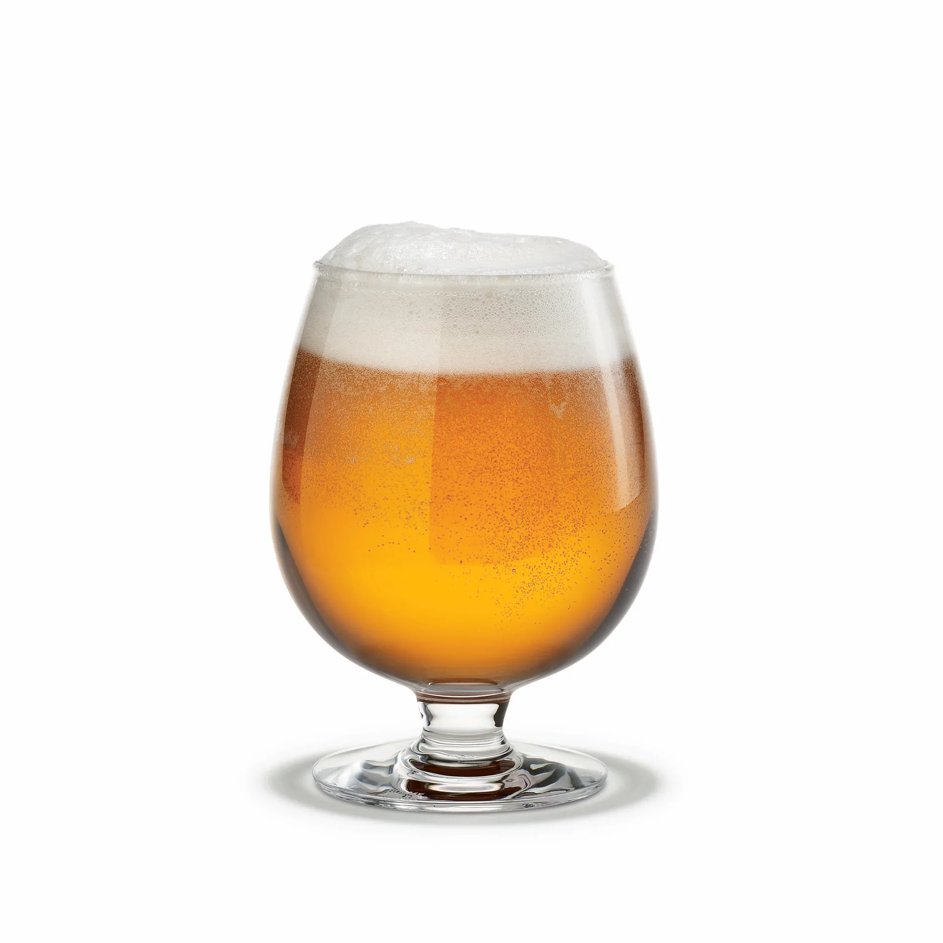 Copo de cerveja Det danske, transparente Holmegaard