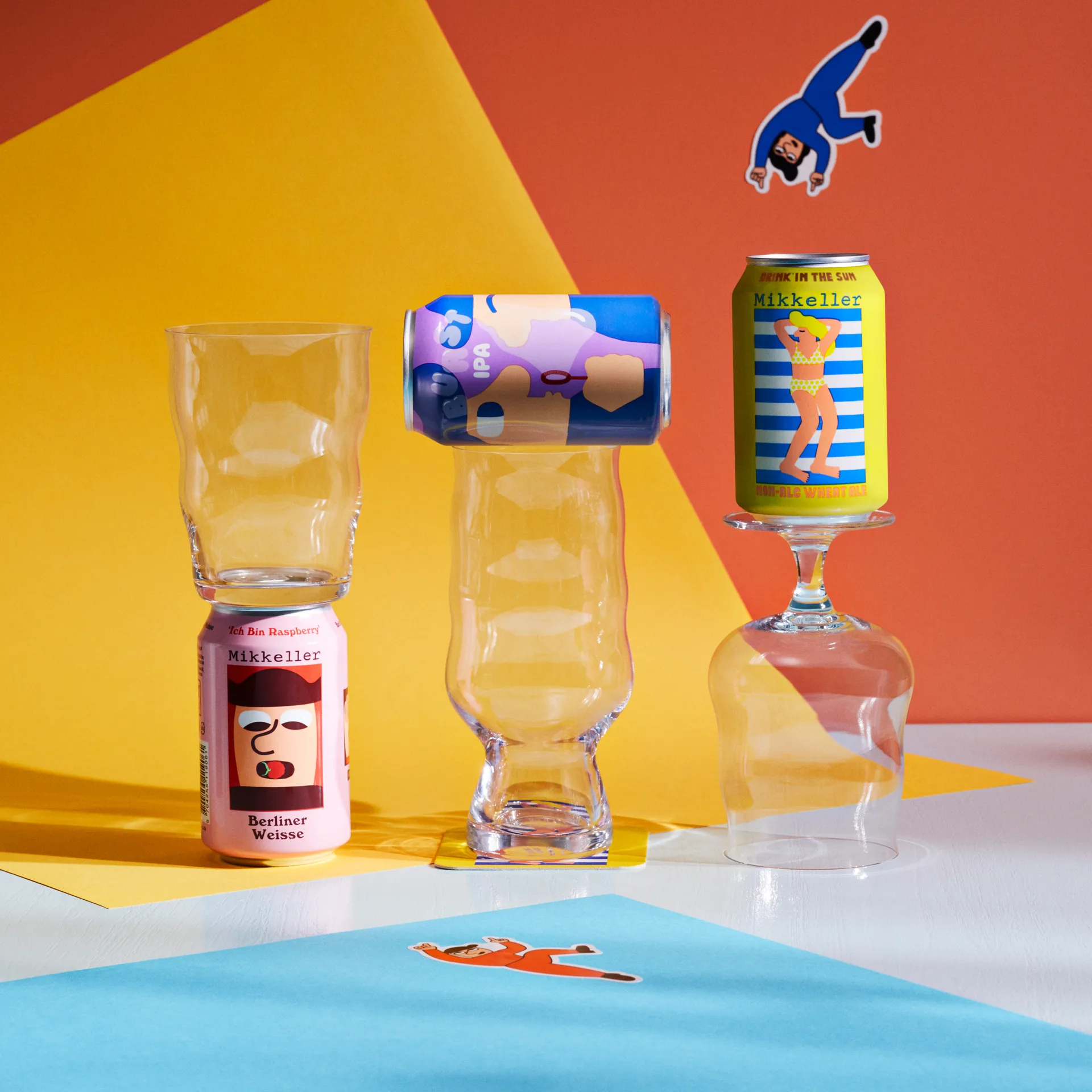 Copo de cerveja Mikkeller universal, 2 un., 40 cl Holmegaard