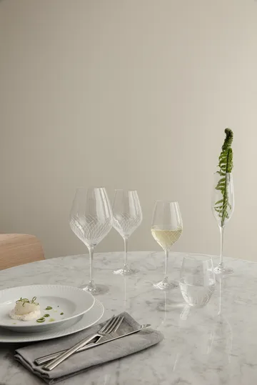 Copo de champanhe Cabernet Lines 29 cl, 2 un. - Clear - Holmegaard