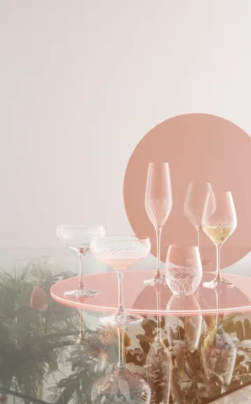 Copo de cocktail Cabernet Lines 29 cl, 2 un. - Clear - Holmegaard