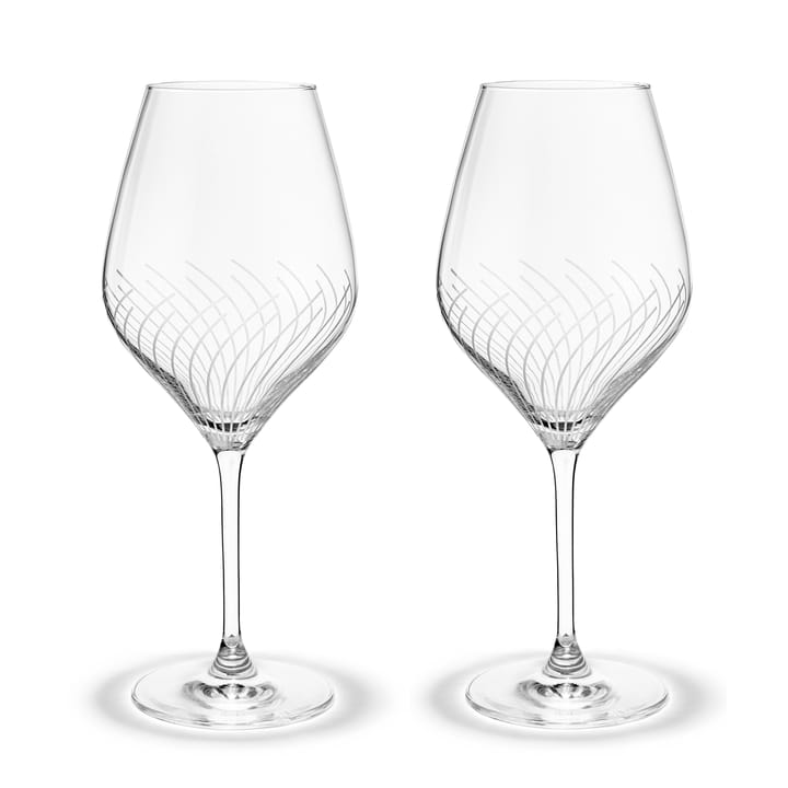 Copo de vinho tinto Cabernet Lines 52 cl, 2 un., Clear Holmegaard