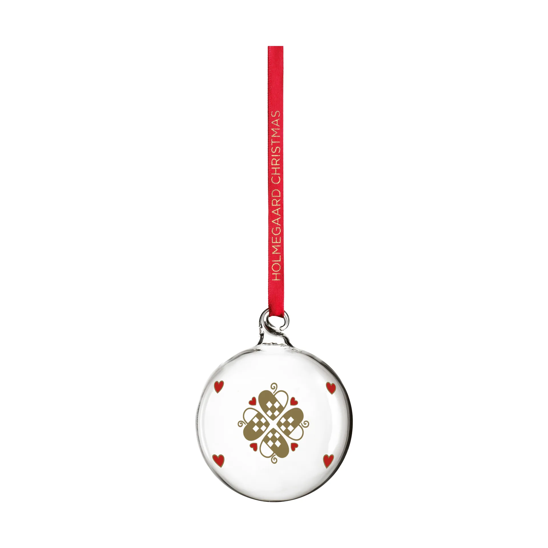 Holmegaard Christmas bola de Natal do ano, 2026 Holmegaard