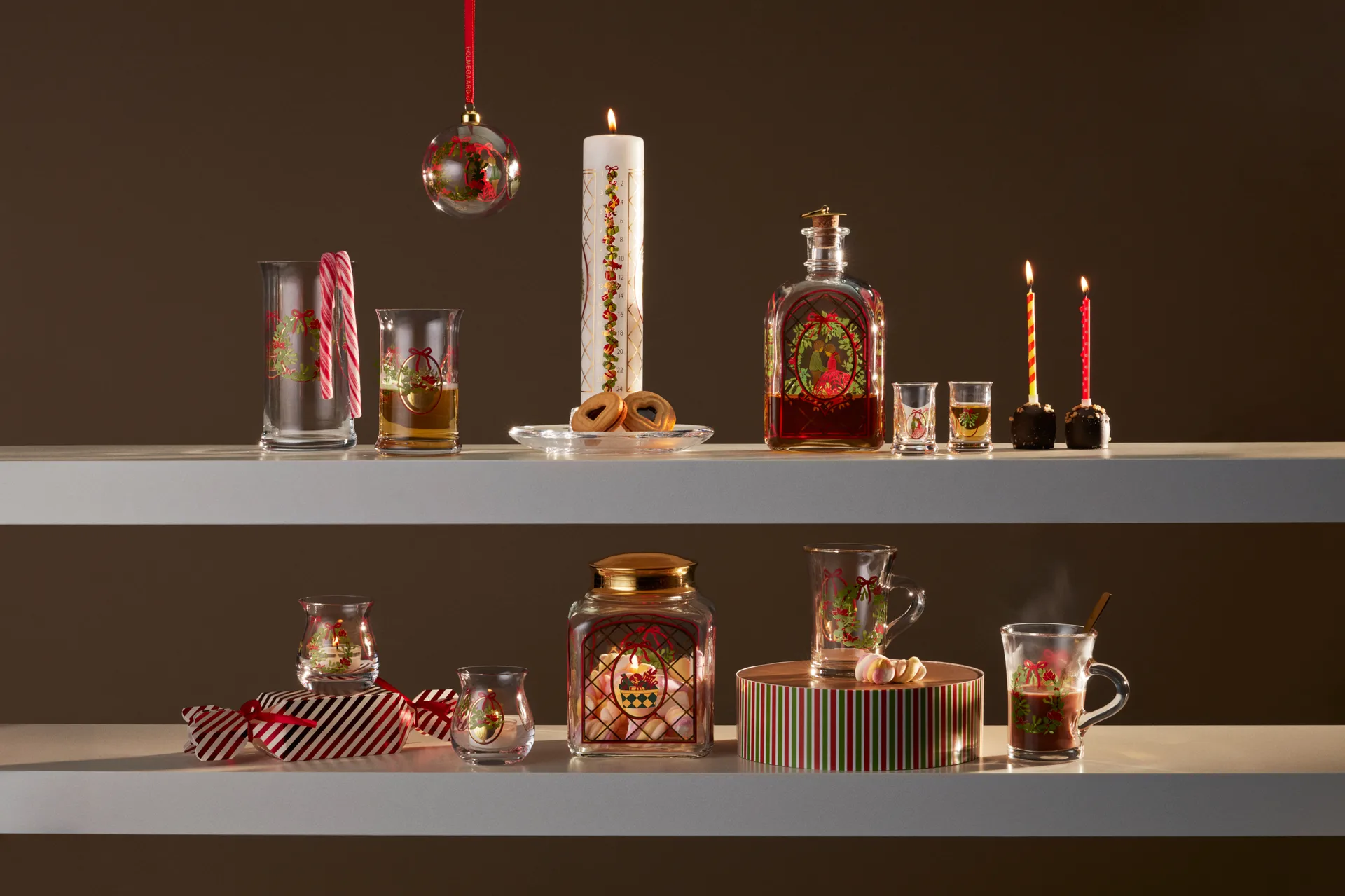 Holmegaard Christmas copo de água de Natal 28 cl , 2025 Holmegaard