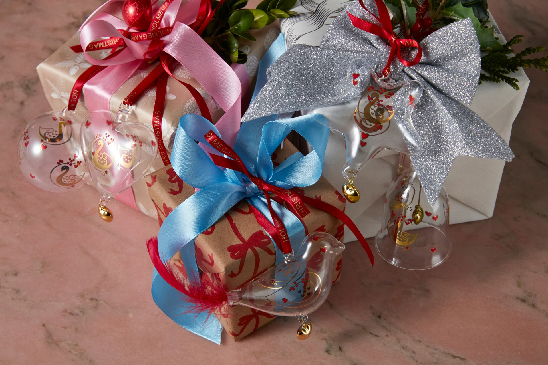 Holmegaard Christmas coração de Natal do ano, 2025 Holmegaard